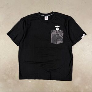 Y2K Bathing Ape Aape Skater Grunge Streetwear Essential Tee T-Shirt Size XL